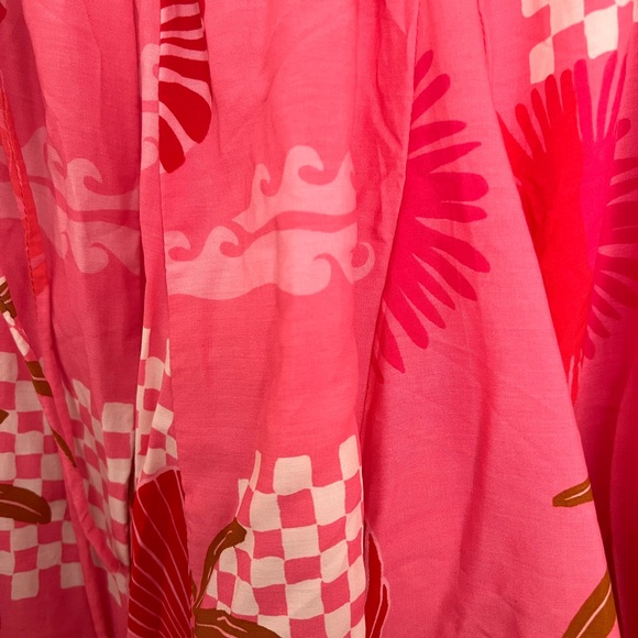 Pink Patterned Skirt - Picture 6 of 8